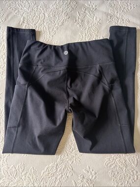 Ewedoos Black  Leggings with Side Pockets
